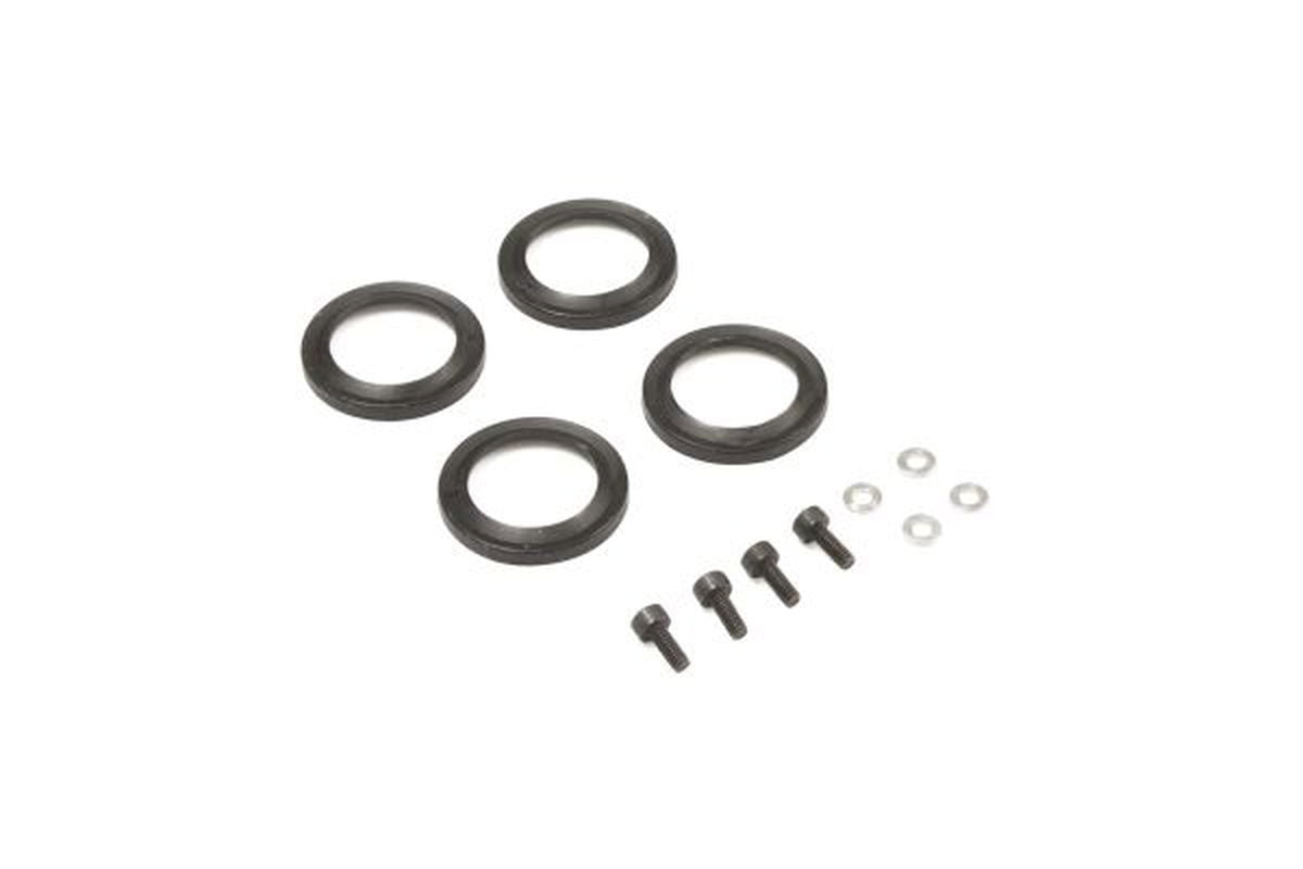 Kyosho IFW469-01 Shock Cap Seals Set (4pcs) - BanzaiHobby