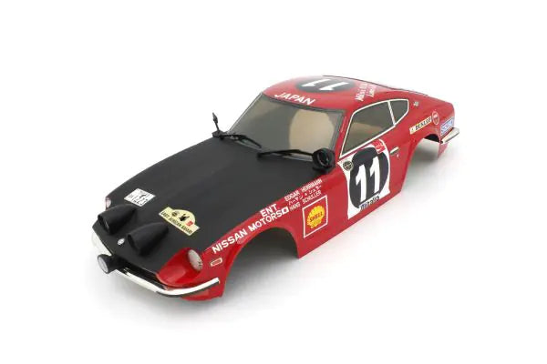 Kyosho FAB614RD 1971 DATSUN 240Z RALLY Decoration Body Set - BanzaiHobby