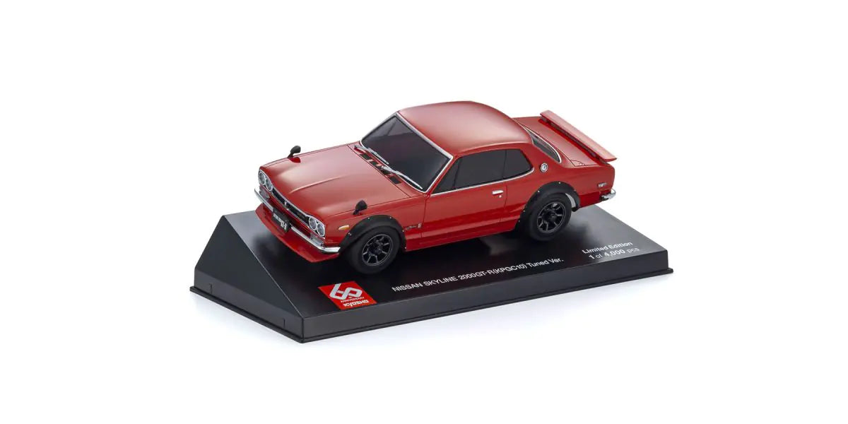 Kyosho MZP466R60 ASC MA-020 NISSAN SKYLINE 2000GT-R (KPGC10) Tuned Ver. Red 60th Anniversary - BanzaiHobby