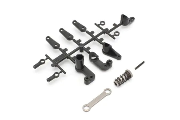 Kyosho UT006GM Servo Saver Set (Gunmetal/ULTIMA) - BanzaiHobby