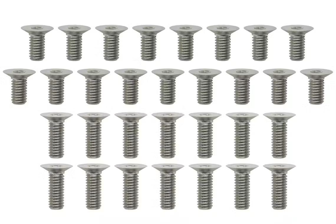 (PO SEP 2026) Yokomo MS-SSA20-1 Aluminum/Steel Chassis Screw Set (120 degrees/31 pieces)