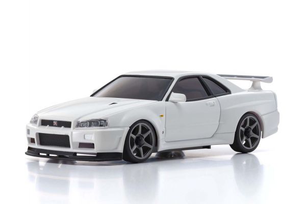 MZP460W ASC MA-020S NISSAN SKYLINE GT-R R34 V.specⅡNur White