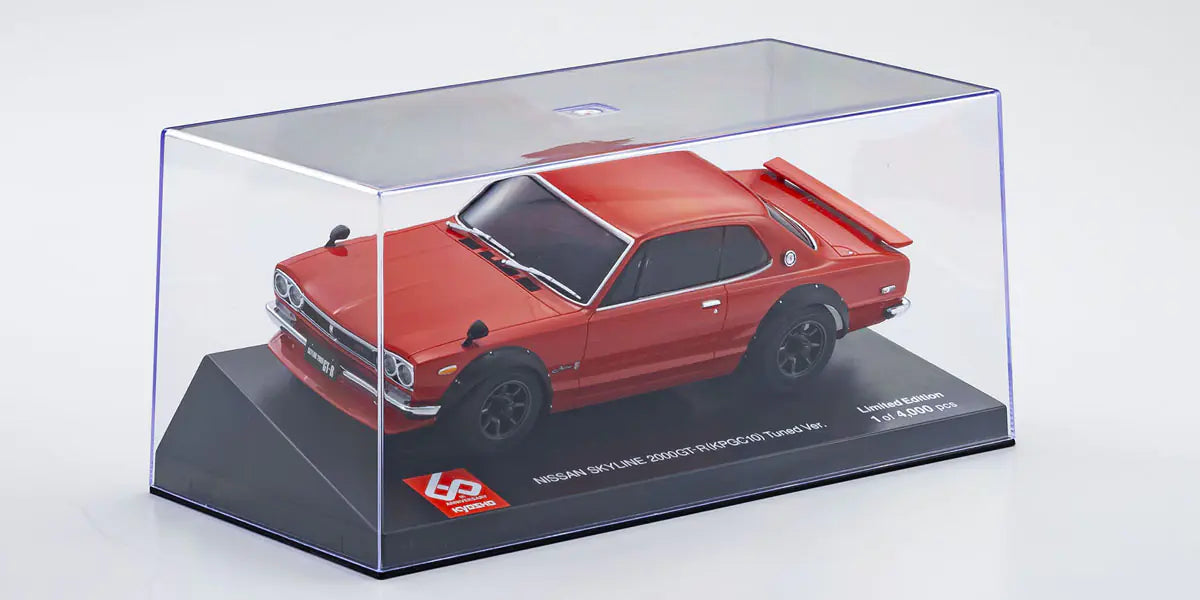 Kyosho MZP466R60 ASC MA-020 NISSAN SKYLINE 2000GT-R (KPGC10) Tuned Ver. Red 60th Anniversary - BanzaiHobby