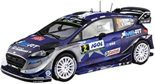 Ford Fiesta Wrc Plus Ogier Tanak Evans Mexico 2017