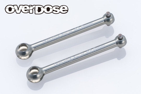 (PO JUL 2026) OVERDOSE OD4013 Lightweight Aluminum Drive Shaft (43mm, 2mm Pin/Spider, Pin Included) - BanzaiHobby