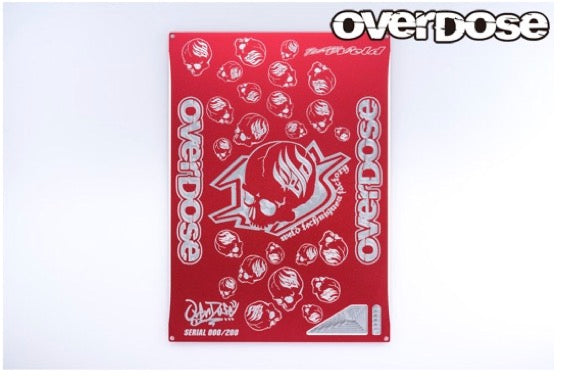 OVERDOSE OD3910 OVERDOSE Setting Board Ver.2 (RED/ Weld Skull) - BanzaiHobby