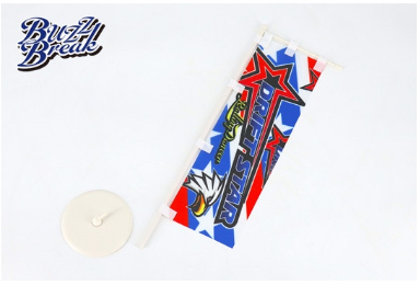 OVERDOSE BB-BF-003 DRIFT STAR Banner Flag (S) - BanzaiHobby