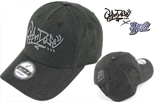 OVERDOSE BB-CA-004 OVERDOSExBuzz Break Black Denim Cap - BanzaiHobby