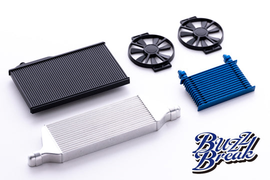 OVERDOSE BB-RP-001 Buzz Break Cooling Fan Accessory Kit (5 Set) - BanzaiHobby
