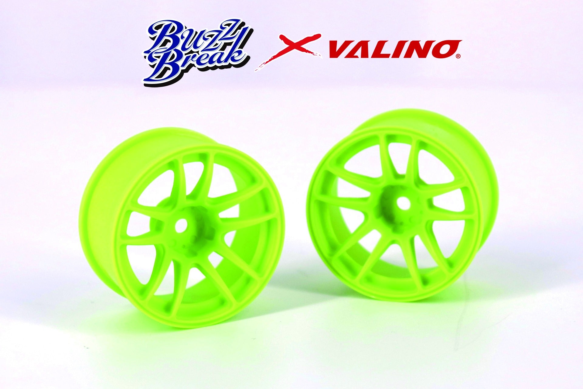 OVERDOSE BB-RW-001 N820S Wheel R-SPEC 26mm (Lime Yellow/OFF+7) - BanzaiHobby