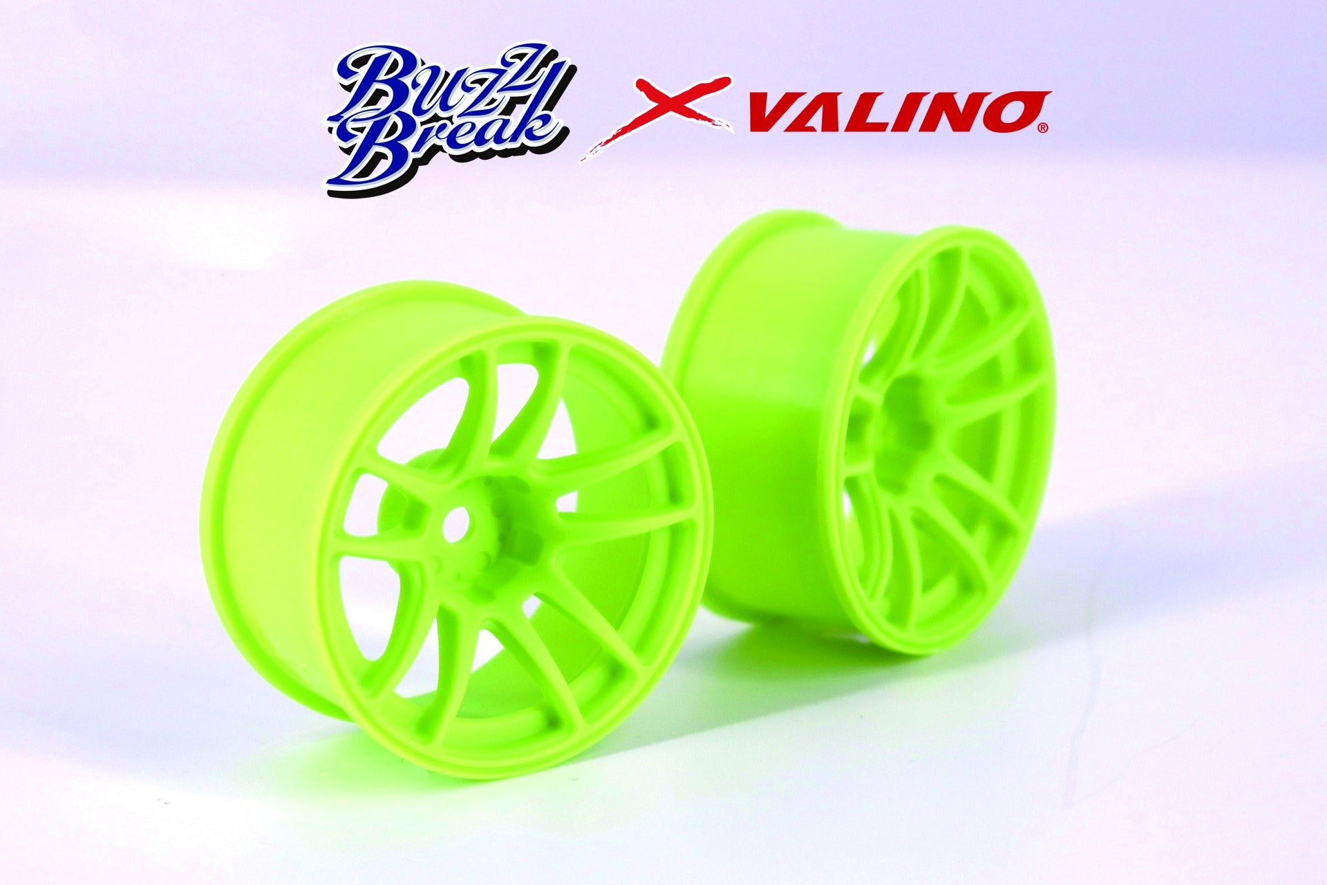 OVERDOSE BB-RW-001 N820S Wheel R-SPEC 26mm (Lime Yellow/OFF+7) - BanzaiHobby