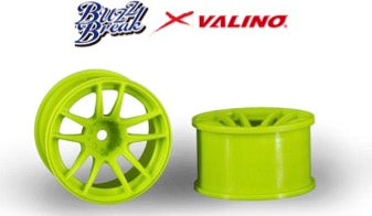 OVERDOSE BB-RW-002 N820S Wheel R-SPEC 30mm Lime Yellow OFF+9 - BanzaiHobby