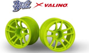 OVERDOSE BB-RW-002 N820S Wheel R-SPEC 30mm Lime Yellow OFF+9 - BanzaiHobby