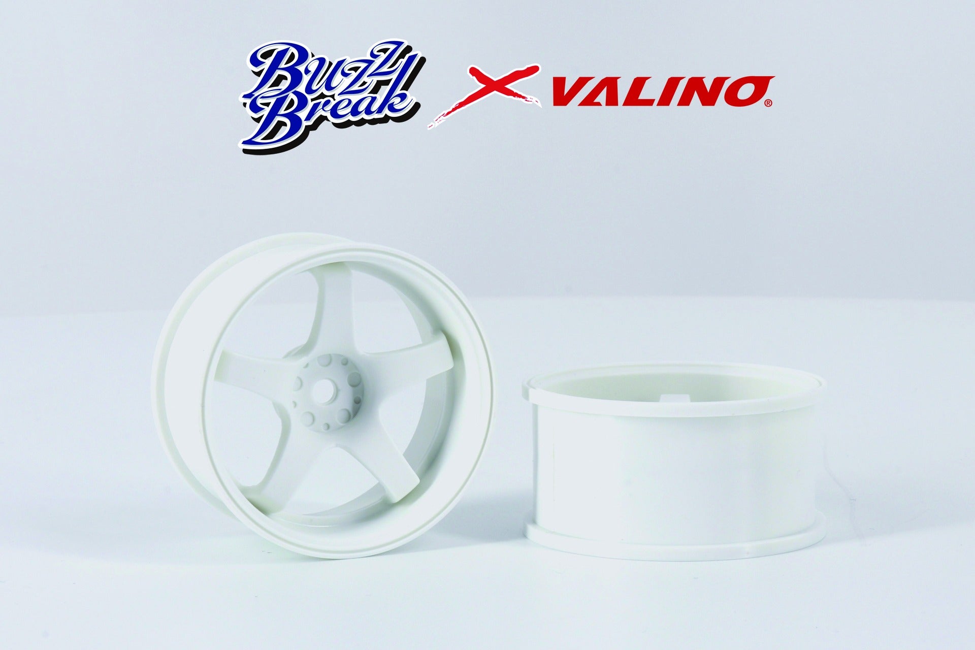 OVERDOSE BB-RW-003 GV117D Wheel R-SPEC 26mm (White /OFF+7) - BanzaiHobby
