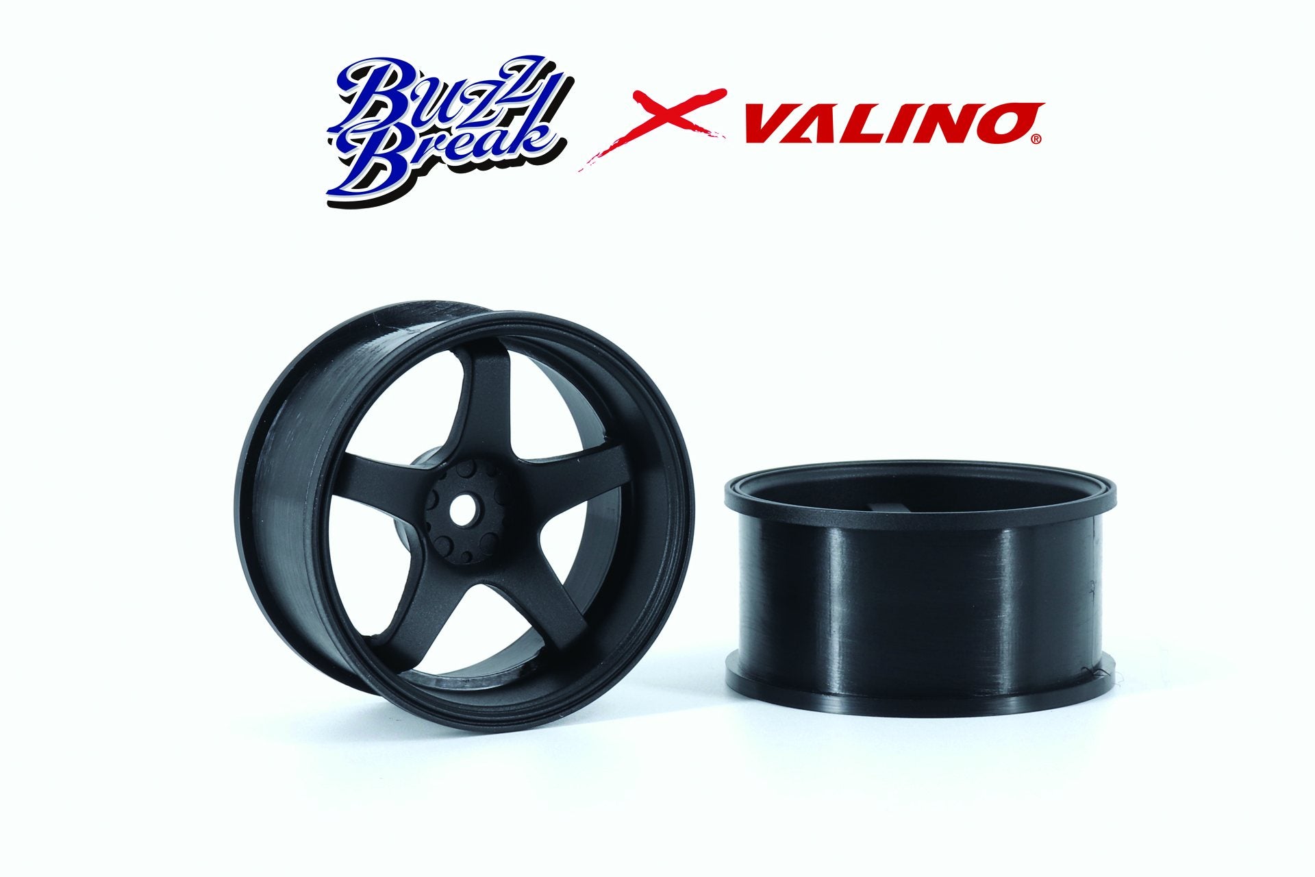 OVERDOSE BB-RW-005 GV117D Wheel R-SPEC 26mm (Black/OFF+7) - BanzaiHobby