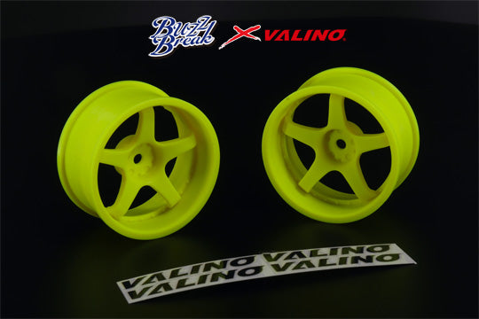 Buzz Break R-SPEC Gokutan Wheel Set 30mm - Flo Green Buzz Break R-SPEC Gokutan Wheel Set 30mm - Flo Green