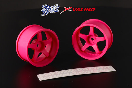 OVERDOSE BB-RW-009 R-SPEC Gokutan 26mm (Flo PINK/+7mm) - BanzaiHobby