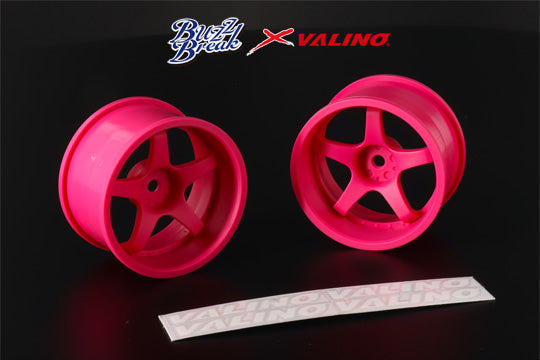 OVERDOSE BB-RW-010 R-SPEC Gokutan 30mm(Flo Pink/+9mm) - BanzaiHobby