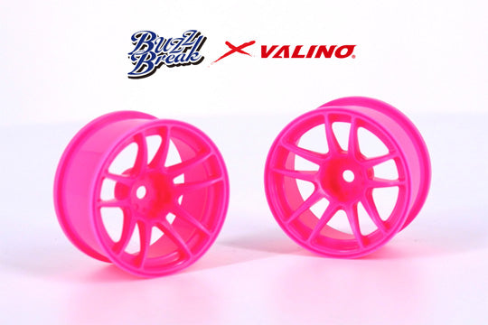 OVERDOSE BB-RW-015 N820S Wheel 26mm (Pink/ OFF+7) - BanzaiHobby