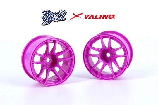 OVERDOSE BB-RW-016 N820S Wheel 26mm (Purple/ OFF+7) - BanzaiHobby