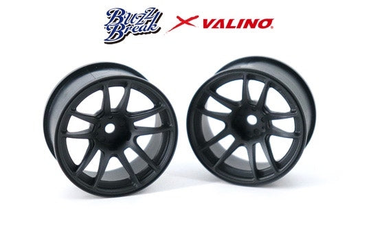 OVERDOSE BB-RW-025 VALINO N820S Wheel R-SPEC 26mm (Black / OFF+7) - BanzaiHobby