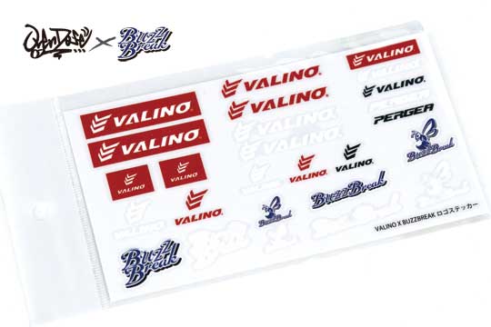 Valino X Buzz Break Logo Sticker Valino X Buzz Break Logo Sticker