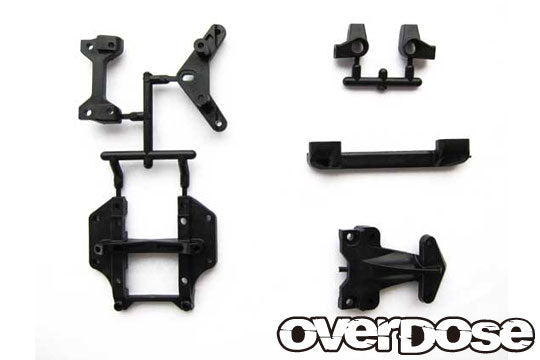 OVERDOSE OD2409B Front Upper Bulkhead Set For GALM - BanzaiHobby