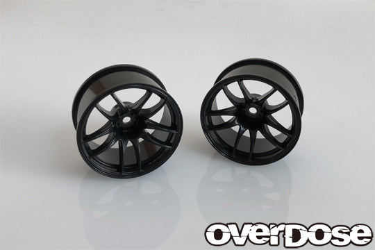 OVERDOSE OD3842 R-SPEC WORK EMOTION CR Kiwami (Black/OFF+7) - BanzaiHobby
