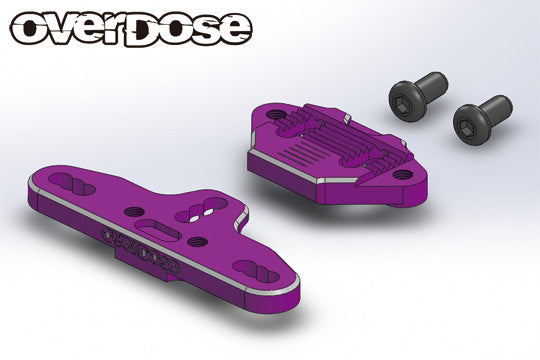 OVERDOSE OD3903 Adjustable Steering Base (For O3546 / Purple) - BanzaiHobby