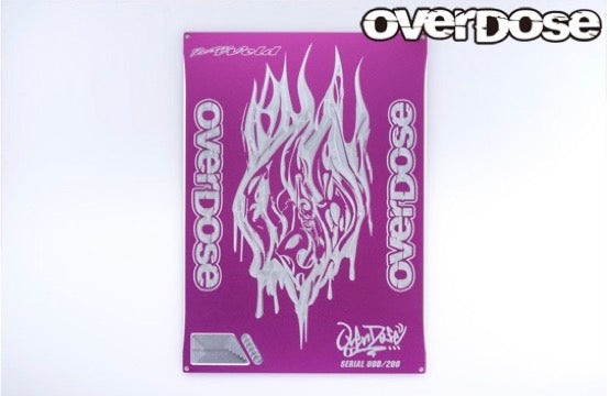 OVERDOSE OD3909 Setting Board Ver.2 (Purple / WELD Flare) - BanzaiHobby