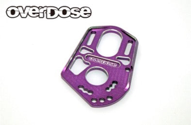 OVERDOSE OD3914 High Mount Motor Plate (For OD3877/Purple) - BanzaiHobby