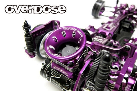 OVERDOSE OD3928 Aluminum Funnel (for 30x30/Black) - BanzaiHobby
