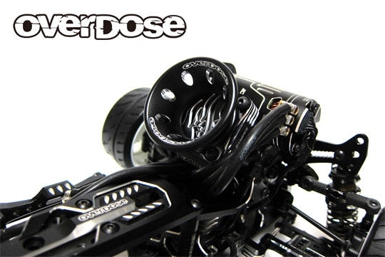 OVERDOSE OD3928 Aluminum Funnel (for 30x30/Black) - BanzaiHobby