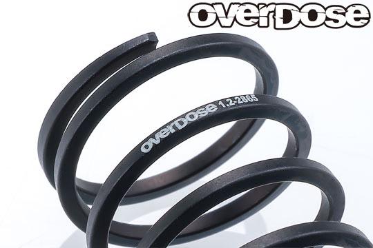 (PO NOV 2026) OVERDOSE OD4026 4Edge Shock Spring 1.2-2860 (Wire Diameter 1.2, 6.0 Coil, Free Length 28mm/2pcs)