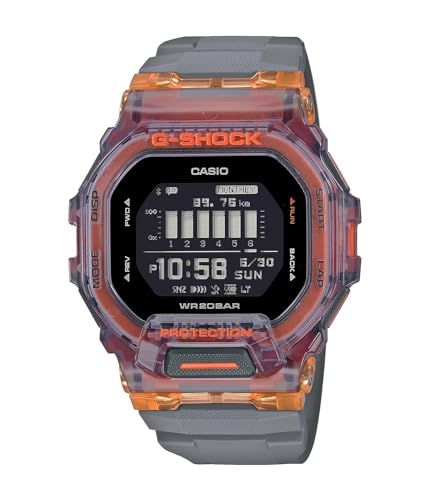 G-Shock GBD200SM-1A5 グレー/オレンジ ワンサイズ, グレー/オレンジ, One Size, GBD200SM-1A5。 - BanzaiHobby