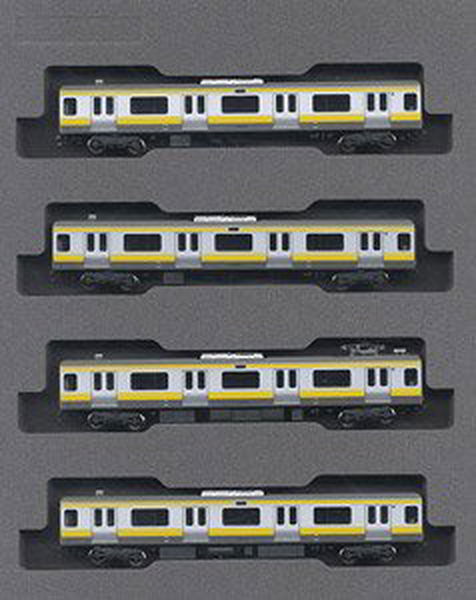 KATO 10-1416 Series 209-500 w/PS28 Chuo-Sobu Line Add-On 4-Car Set - BanzaiHobby