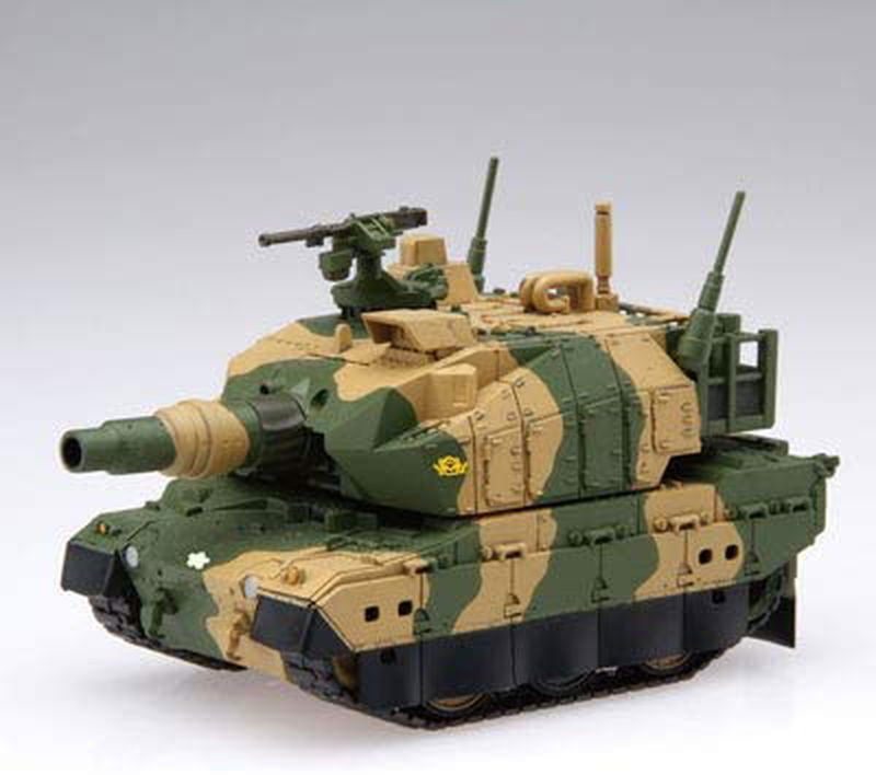 Fujimi Chibimaru Type10 (w/Painted Pedestal for Display & Wall Surface - BanzaiHobby
