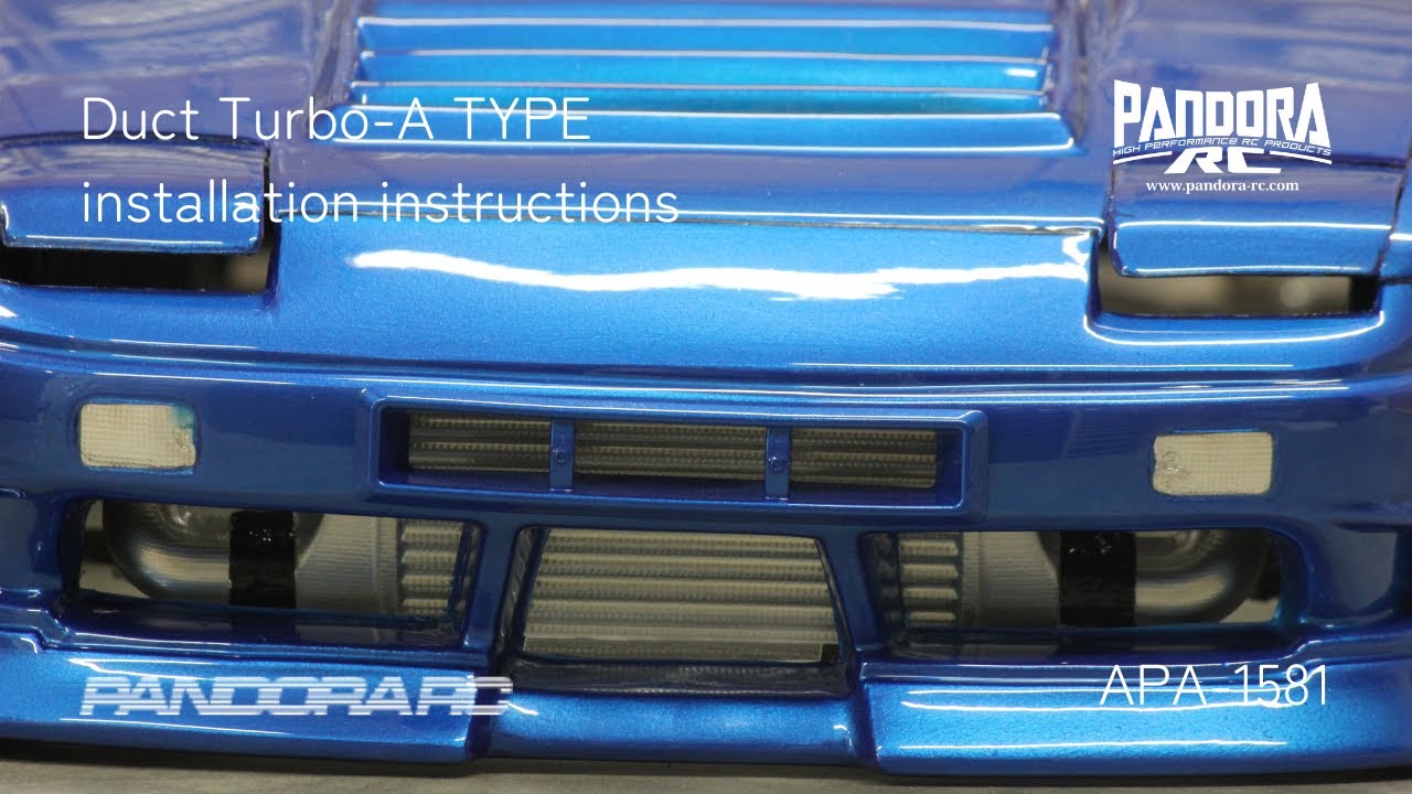 (PO DEC 2025) Pandora RC APA-1581 Duct (Turbo A Type)