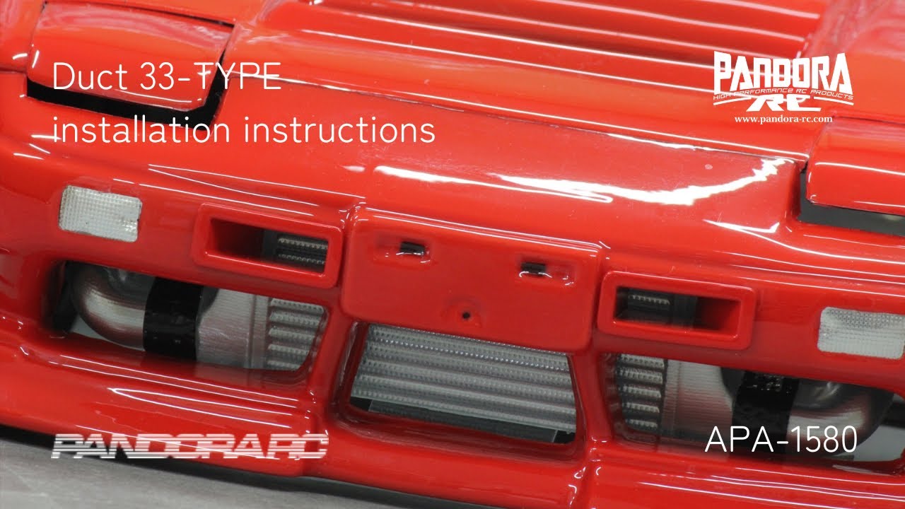 (PO DEC 2025) Pandora RC APA-1580 Duct (33 Type)