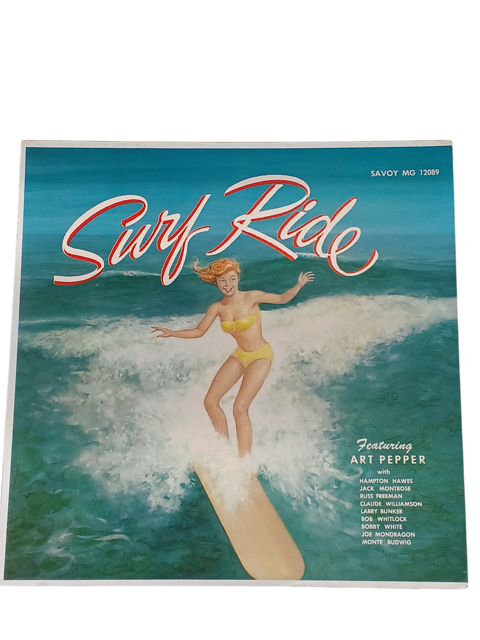 SAVOY RECORDS ART PEPPER ? SURF RIDE MG 12089