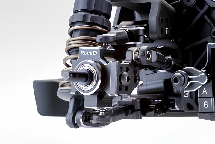 (PO MAR 2026) REVED RT-006SN3 SPM Titanium Rod End Ball (Diameter 4.3 mm Short Neck Type SS 2 pieces) - BanzaiHobby