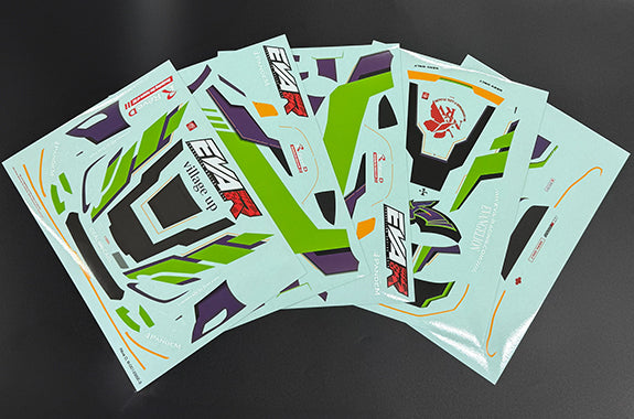 (PO JAN 2026) REVED DB-EV86S Evangelion Racing GR86 Sticker Set