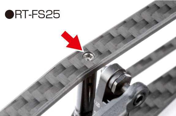 (PO NOV 2026) REVED RT-FS25 SPM Titanium Flex Screw (H2.5mm-Th4mm 2-piece set) - REVE-D Banzai Hobby