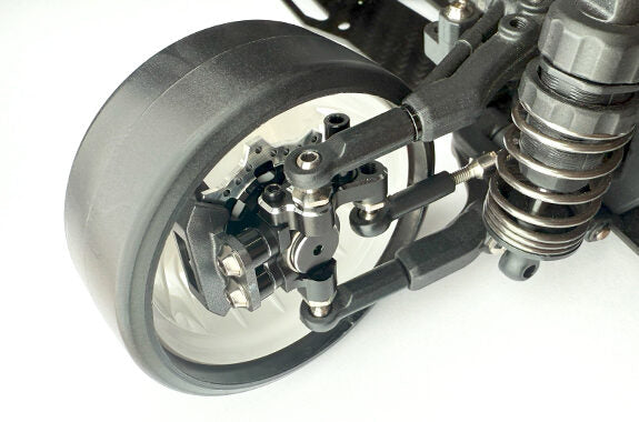 REVED RW-GA18W4 Drift Competition Wheel GA18 (White, Offset 4mm, 2 pieces) - BanzaiHobby