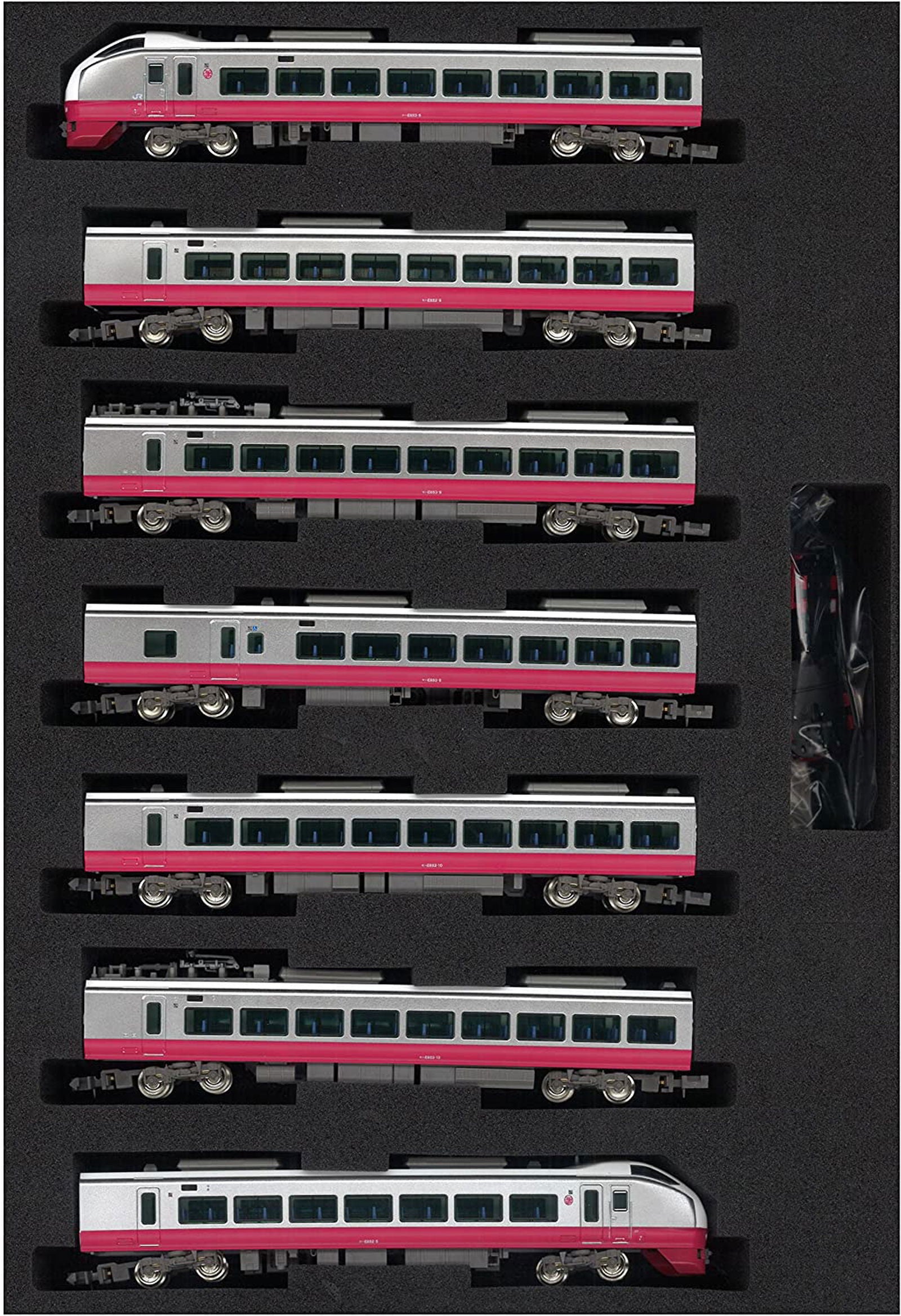 Greenmax 30533 Series E653 `Fresh Hitachi/Red` Seven Car Formation Set (T - BanzaiHobby