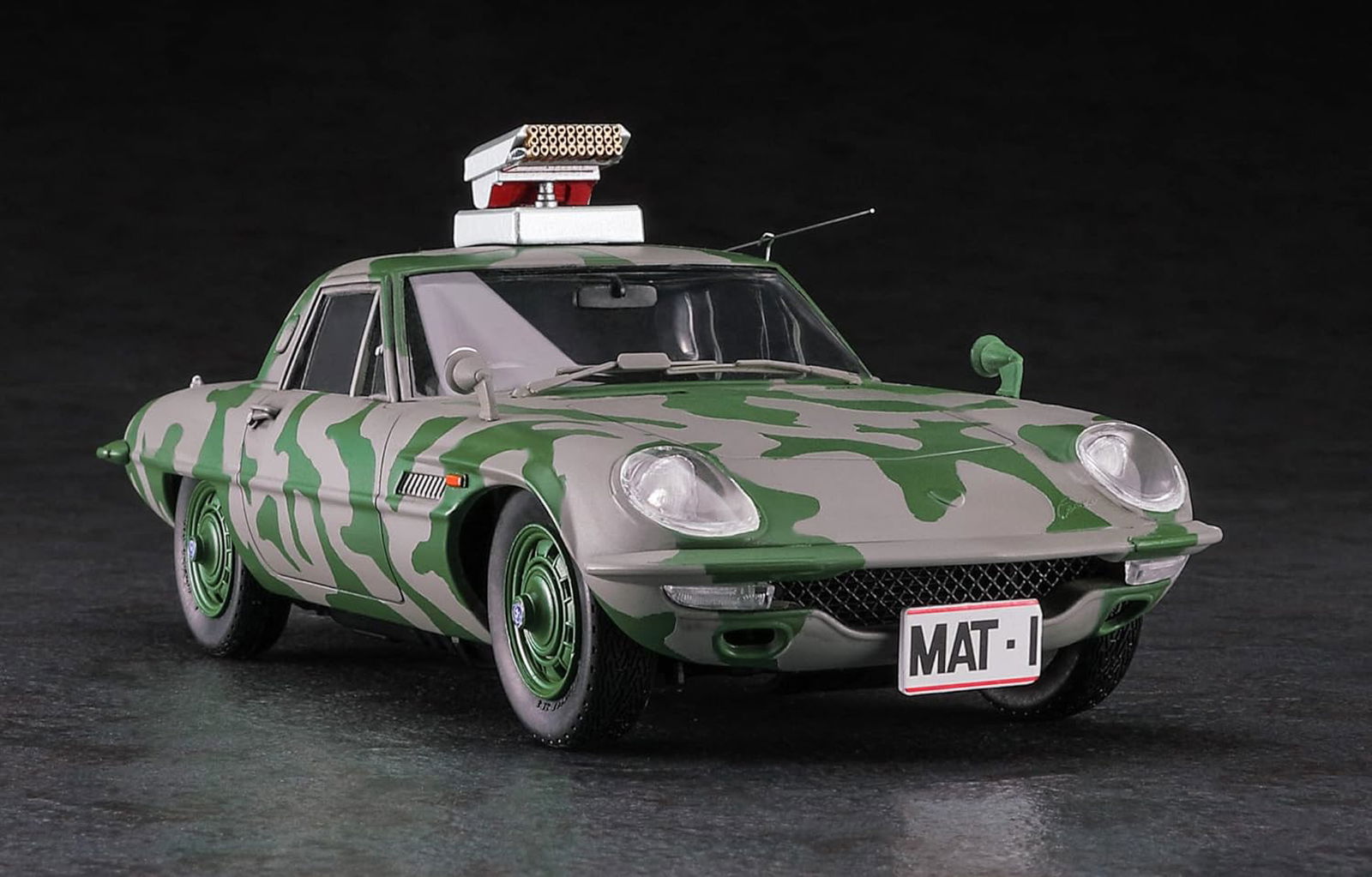 Hasegawa SP562 1/24 Matte Vehicle Camouflage Paint w/Rocket Launcher - BanzaiHobby
