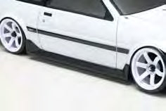 (PO APR 2026) Yokomo SD-AE86L2P Toyota Corolla (AE86) Levin 2-Door Aero Parts Set - BanzaiHobby