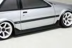 (PO APR 2026) Yokomo SD-AE86T2P Toyota Sprinter (AE86) Trueno 2-Door Aero Parts Set - BanzaiHobby