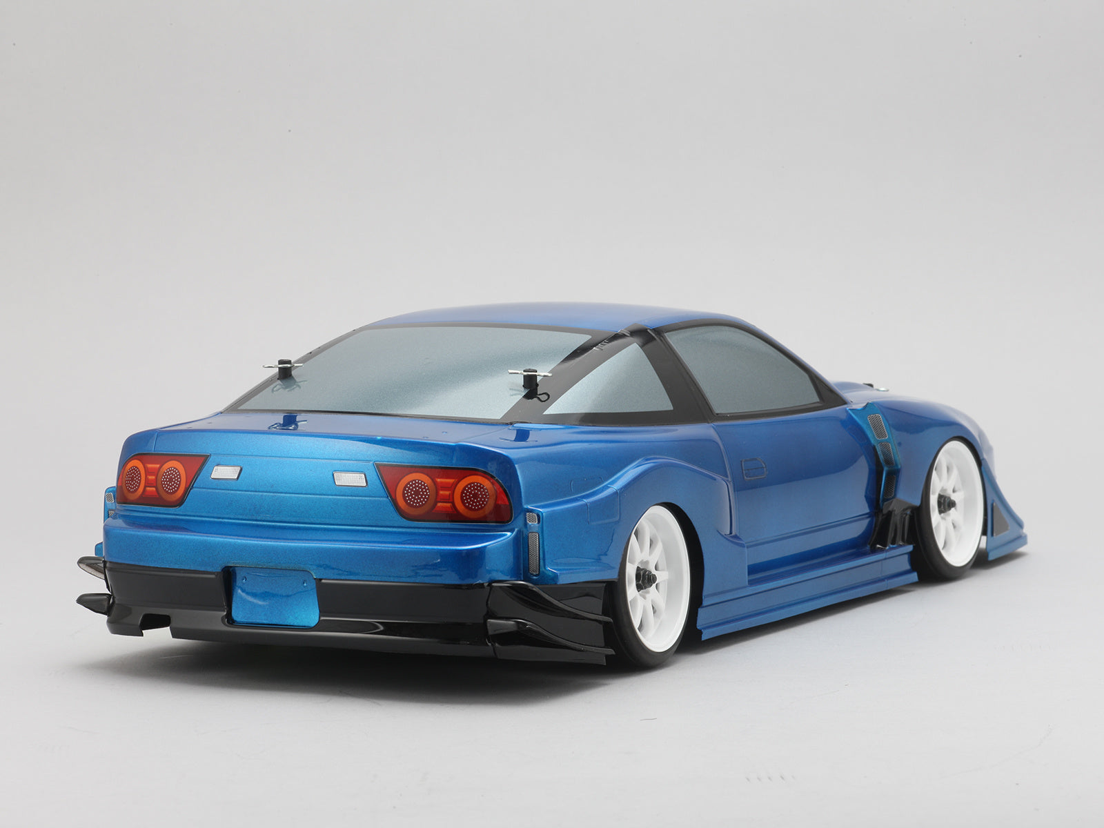 Yokomo SD-TY180BB Team Toyo Tires / GP Sports Nissan 180SX Drift Body - BanzaiHobby