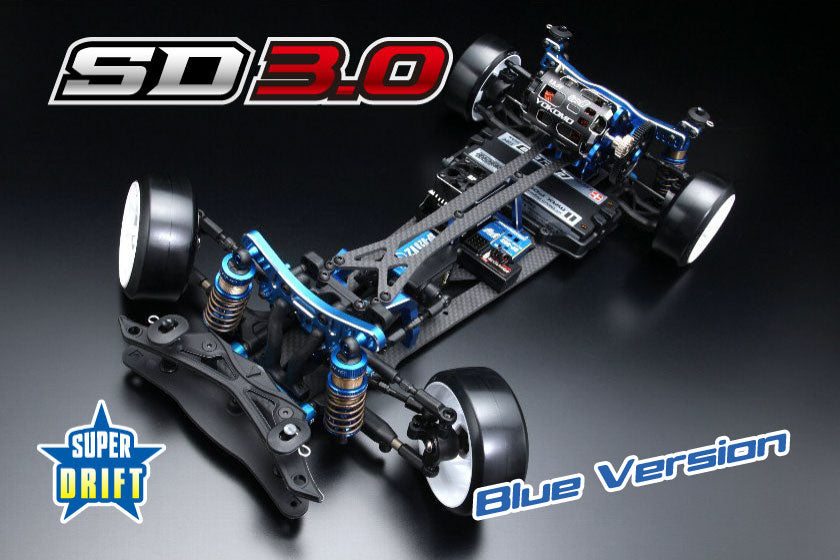 Yokomo SDR-030BL Super Drift SD3.0 Blue Limited Edition - BanzaiHobby